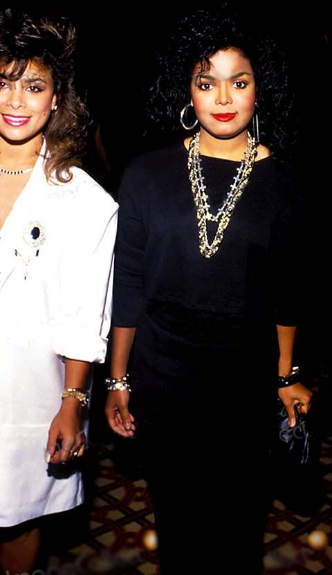 Paula Abdul, with Janet Jackson. SpotifyThrowbacks.com