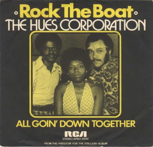 Rock The Boat by Hues Corporation, Positive influence, SpotifyThrowbacks.com
