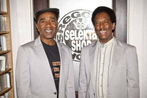 Keith and Tex, reggae legends. Singers of Stop That Train. SpotifyThrowbacks.com