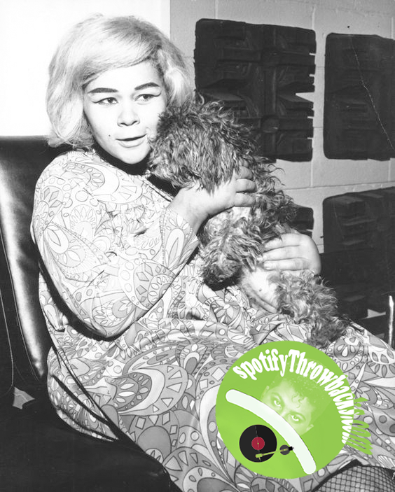 Etta James and Pet - SpotifyThrowbacks.com