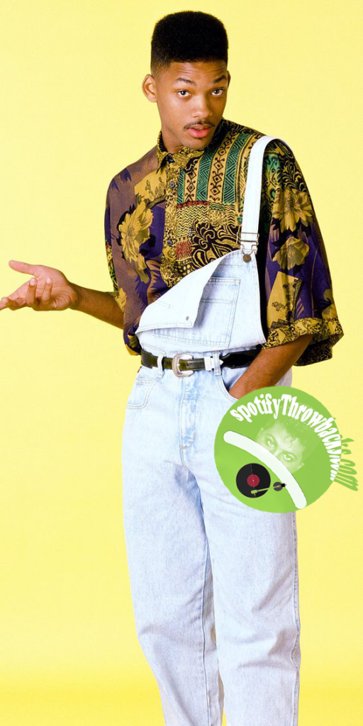 The legendary actor and rapper Will Smith - SpotifyThrowbacks.com