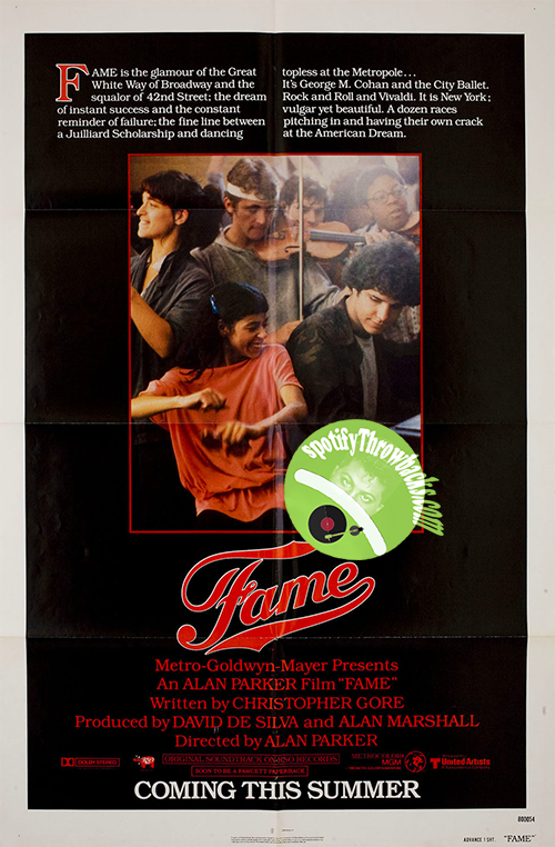 Fame (1980) - SpotifyThrowbacks.com