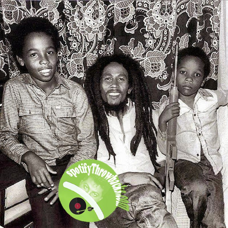 Bob Marley & Children - SpotifyThrowbacks.com