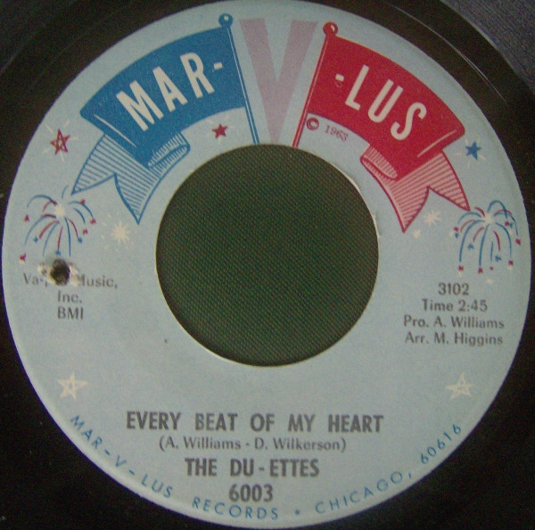 The Du-Ettes - Every Beat Of My Heart, Streaming, spotify, itunes, google, googlemusic